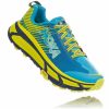 Women'S Shoes * | Sale Hoka Women'S Evo Mafate 2 Trail Running Shoes Blue/Yellow My-9352078