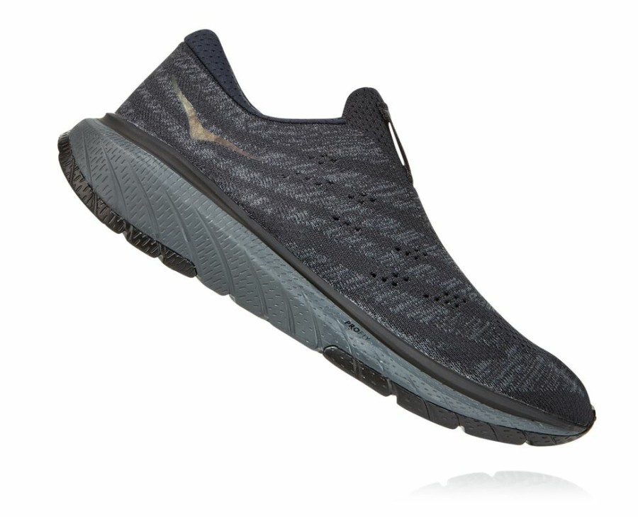 Women'S Shoes * | Online Hoka Women'S Cavu 3 Slip Running Shoes Black/Dark Grey My-4650121