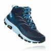 Women'S Shoes * | Sale Hoka Women'S Toa Gore-Tex Hiking Boots Black/Light Turquoise My-3075892