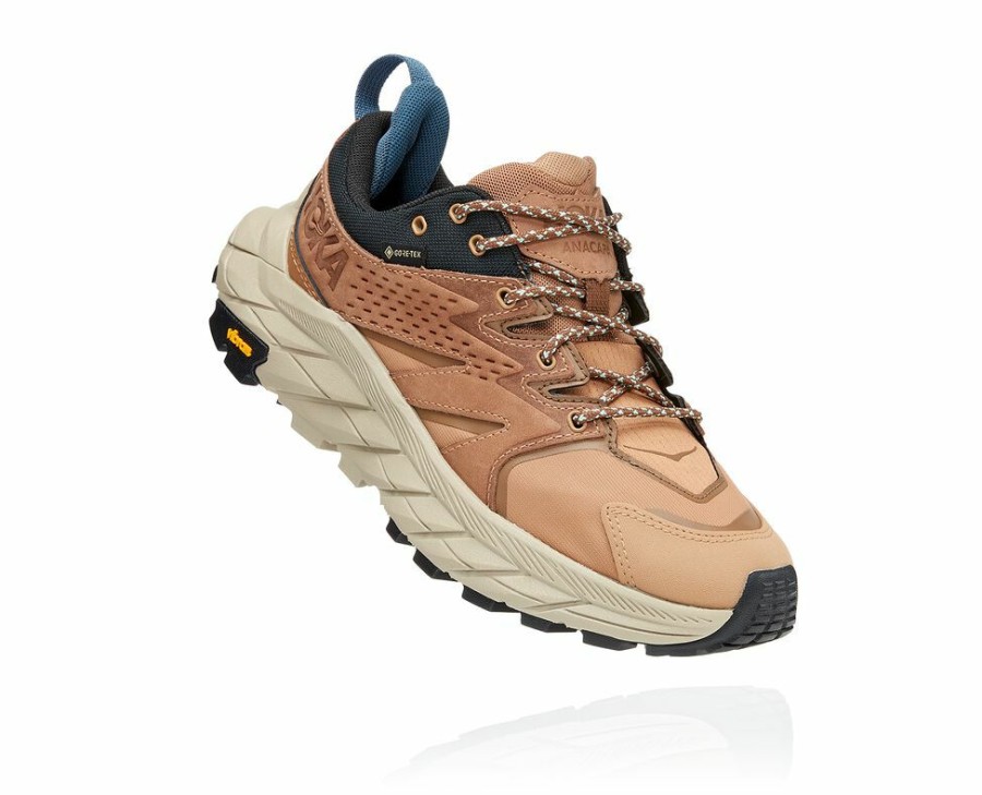 Women'S Shoes * | Shop Hoka Women'S Anacapa Low Gore-Tex Orthopedic Shoes Light Brown/Khaki My-4341576