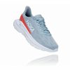 Running Shoes * | Hoka Shop Women'S Mach 4 Blue Fog / Hot Coral