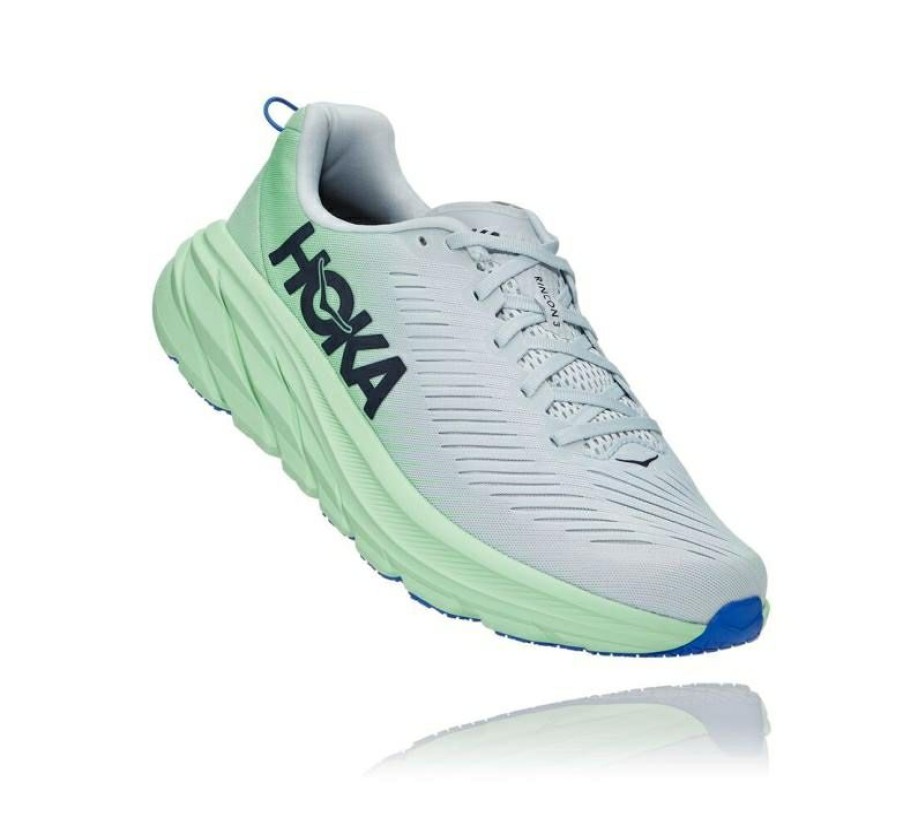 Running Shoes * | Hoka Shop Men'S Rincon 3 Plein Air / Green Ash