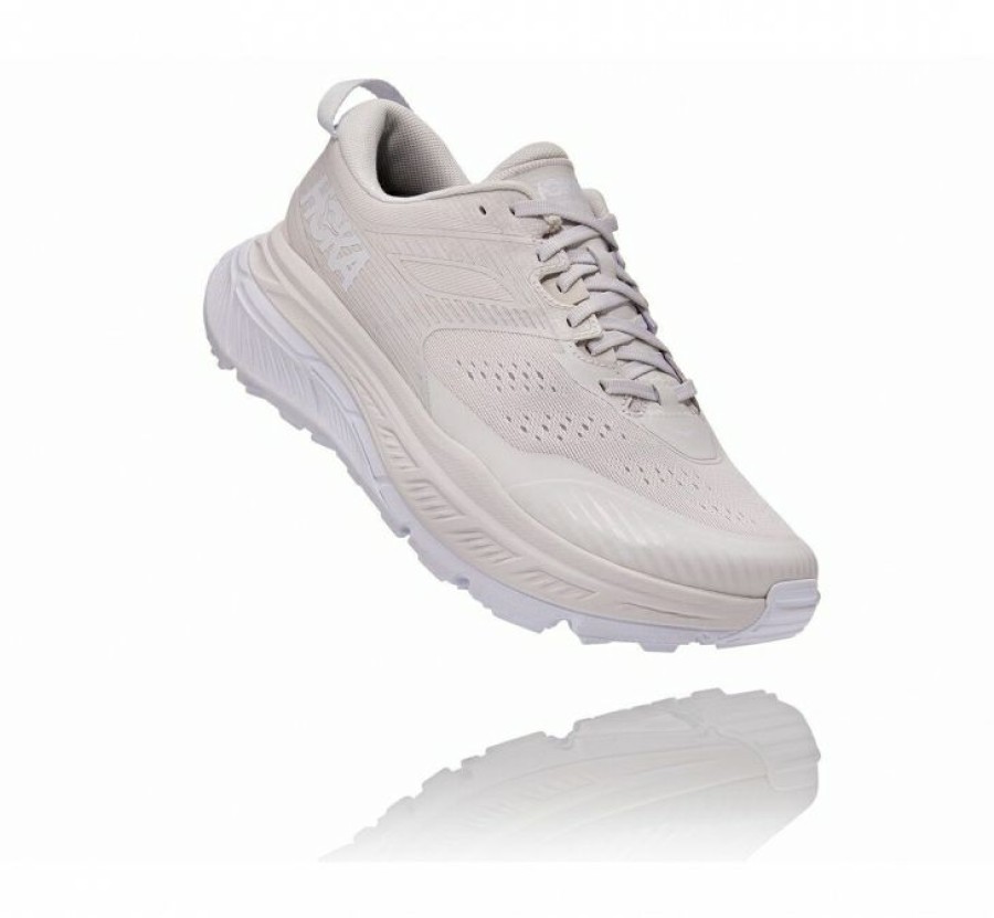 Running Shoes * | Hoka Shop All Gender Stinson Atr 6 Nimbus Cloud / White