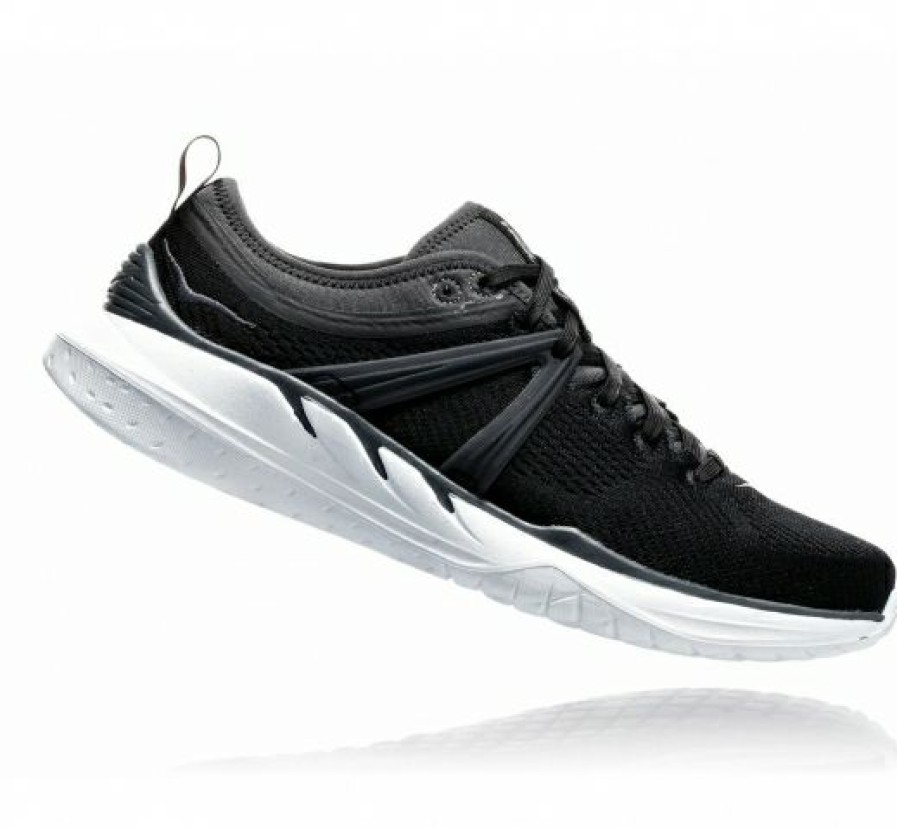 Running Shoes * | Hoka Online Women'S Tivra Black / Dark Shadow