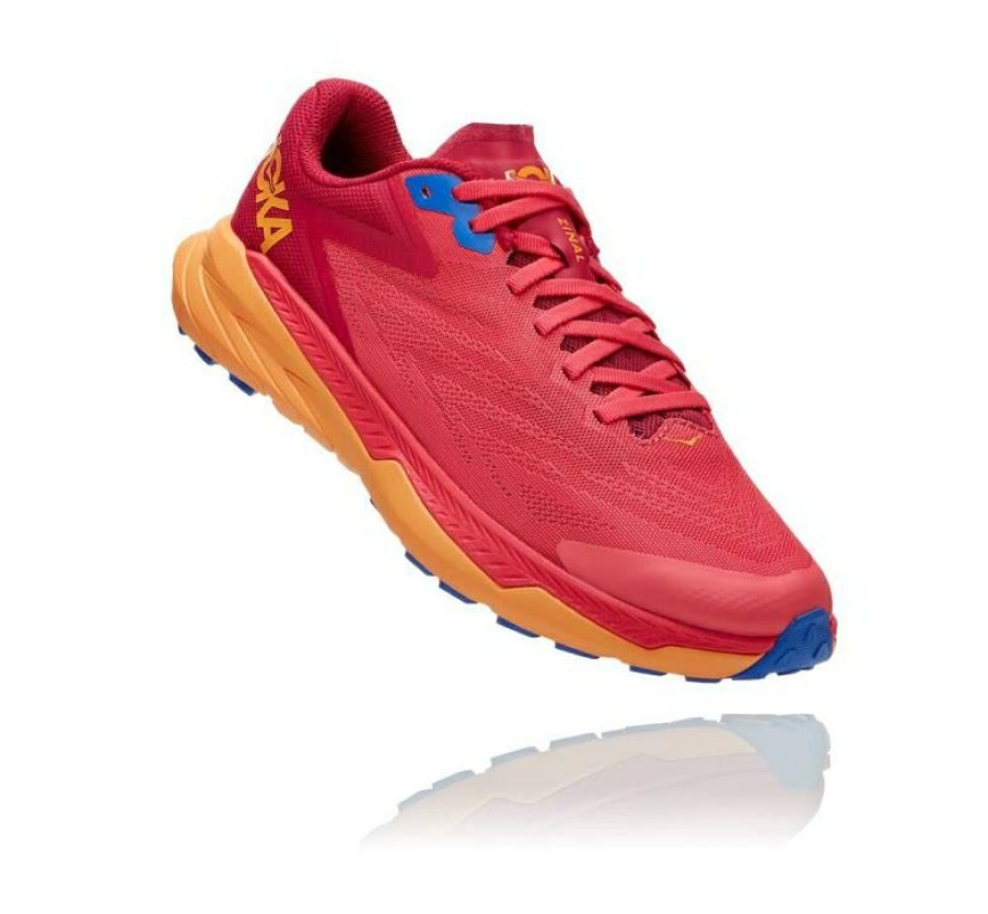 Running Shoes * | Hoka Sale Women'S Zinal Paradise Pink / Blazing Orange