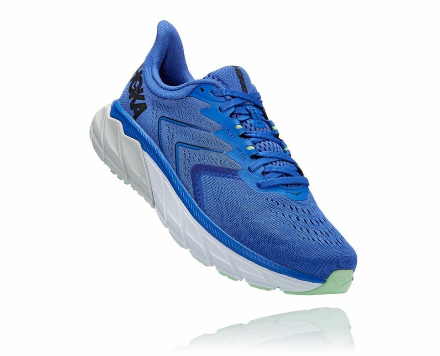 Men'S Shoes * | Limited Edition Hoka Men'S Arahi 5 Training Shoes Blue/Black My-9238510