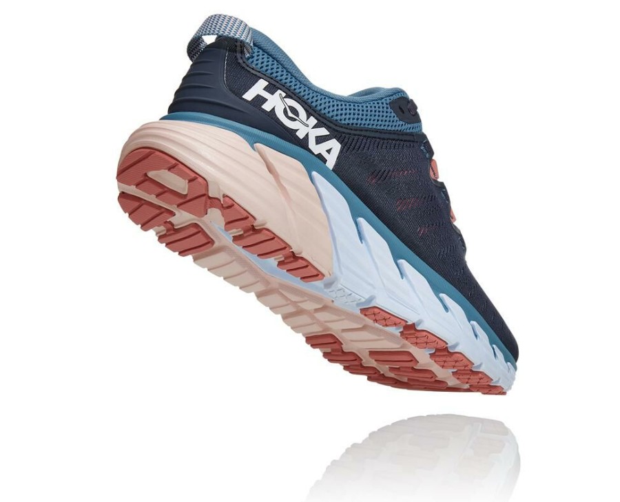 Running Shoes * | Hoka Limited Edition Gaviota 3 Road Running Shoe Ombre Blue / Rosette