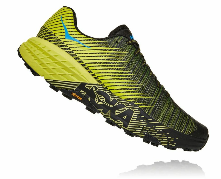 Men'S Shoes * | Sale Hoka Men'S Evo Speedgoat Trail Running Shoes Yellow/Black My-7932154