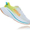 Running Shoes * | Sale Hoka One One Bondi X For Men White / Evening Primrose