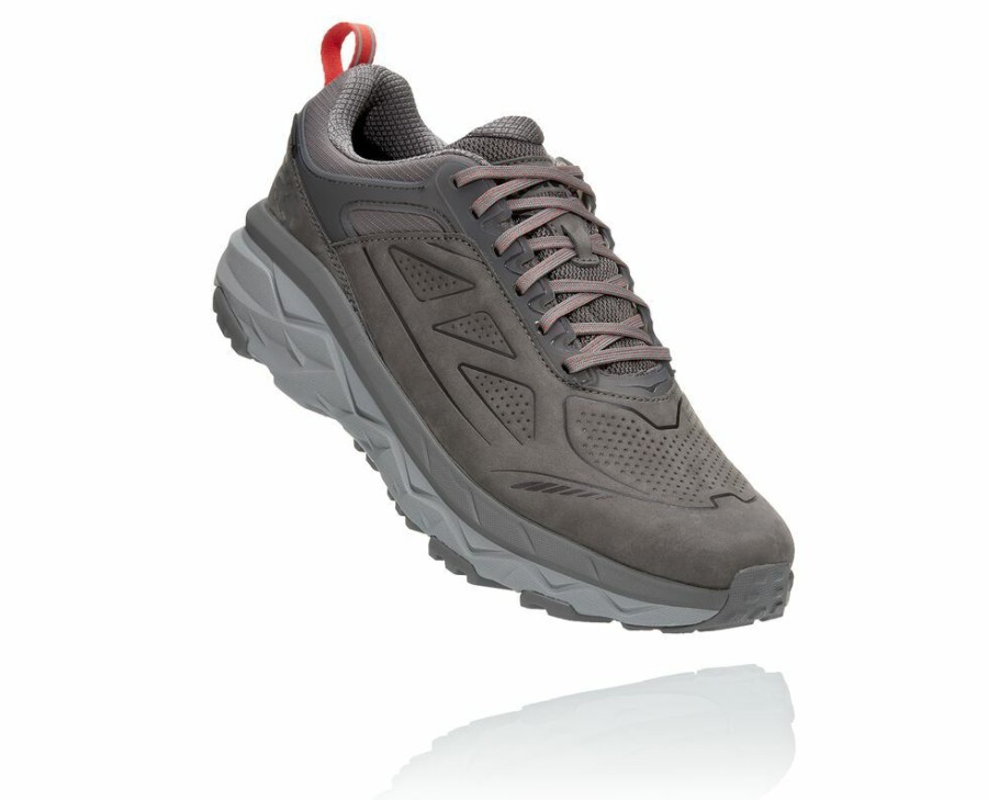 Men'S Shoes * | Online Hoka Men'S Challenger Low Gore-Tex Wides Grey My-4230817