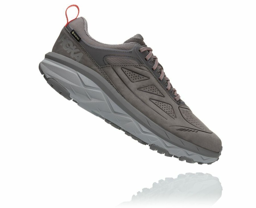 Men'S Shoes * | Online Hoka Men'S Challenger Low Gore-Tex Wides Grey My-4230817