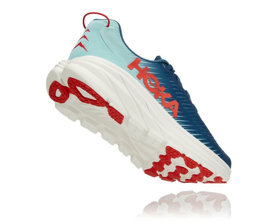 Running Shoes * | Online Hoka One One Rincon 3 For Women Real Teal / Eggshell Blue