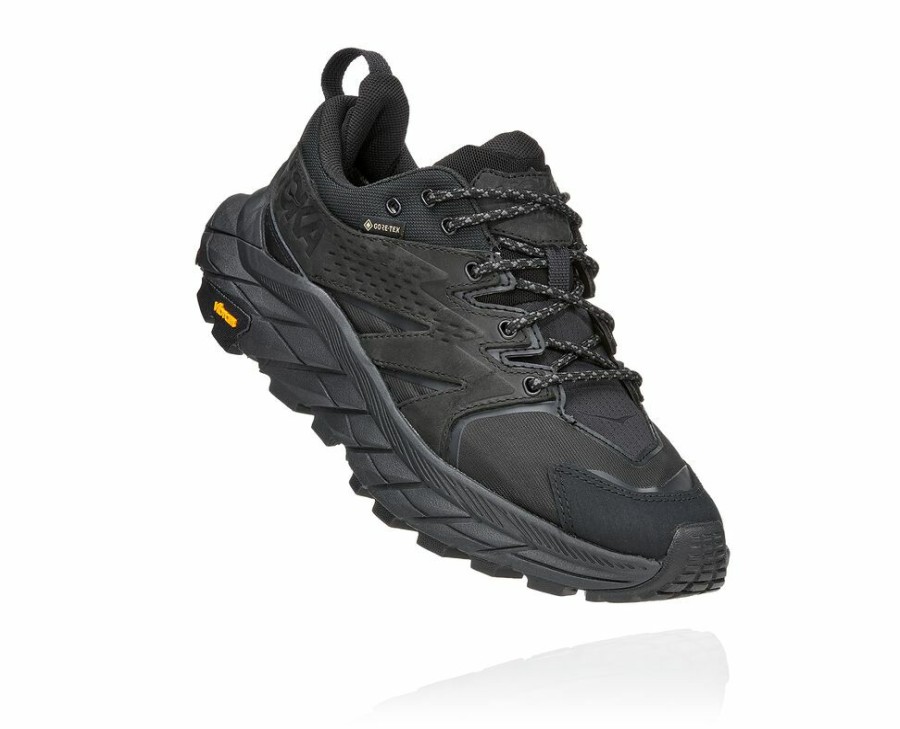 Women'S Shoes * | Online Hoka Women'S Anacapa Low Gore-Tex Orthopedic Shoes Black My-2593184