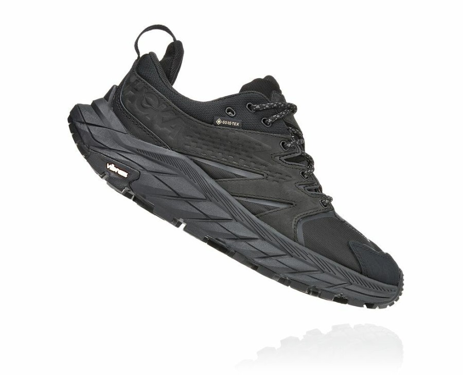 Women'S Shoes * | Online Hoka Women'S Anacapa Low Gore-Tex Orthopedic Shoes Black My-2593184